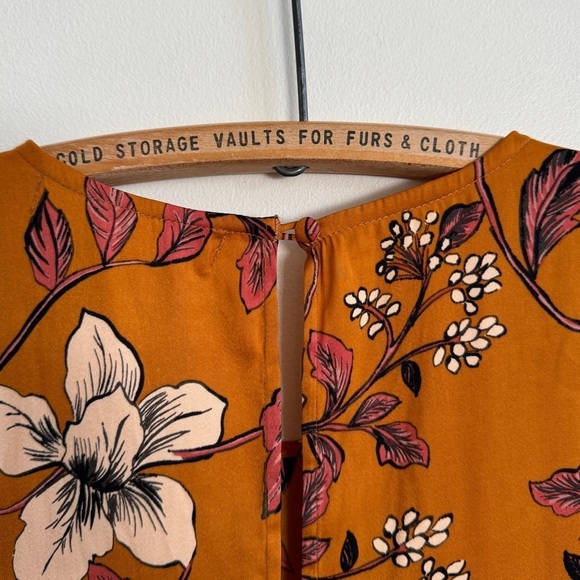 SALTWATER LUXE • Skye Midi Dress in Orange Multi - Picture 8 of 13